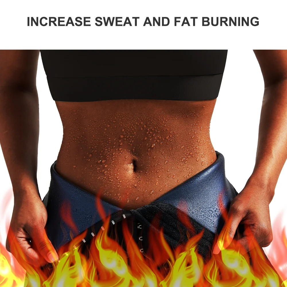 BOSSELI SHAPEWEAR High Waisted Leggings 2 Waistbands Tummy Control Shaper Sauna