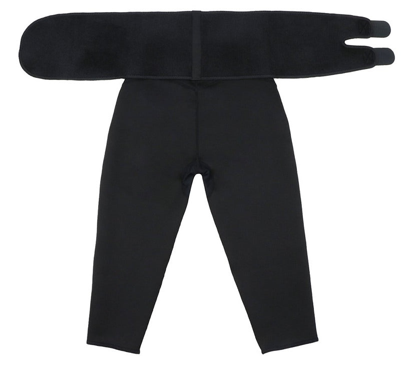 BOSSELI SHAPEWEAR Black High Waist Neoprene Pants.