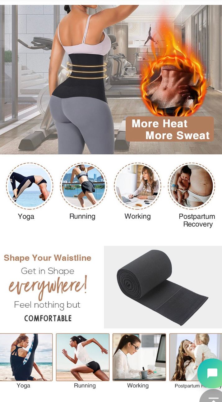 Tummy Wrap Waist Trainer 4Ft