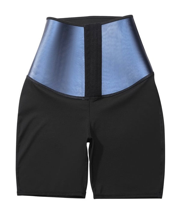 Neoprene High Waist Yoga Workout Fitness Shorts