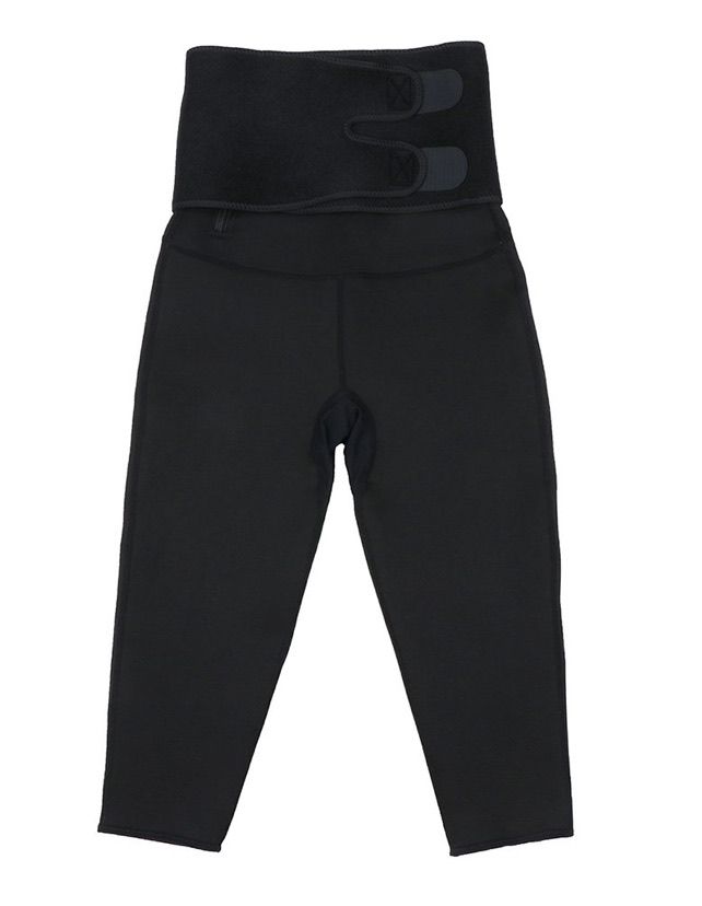 BOSSELI SHAPEWEAR Black High Waist Neoprene Pants.
