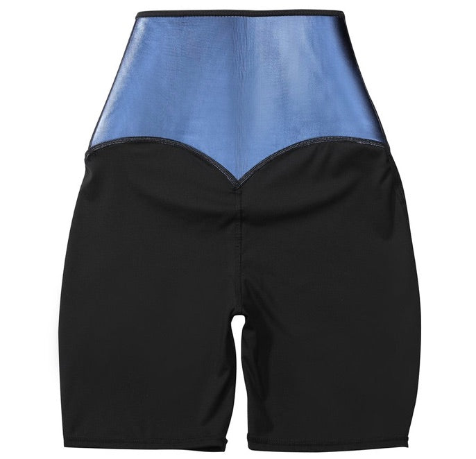 Neoprene High Waist Yoga Workout Fitness Shorts
