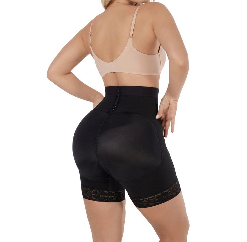 Shapewear Shorts with A Rubber String Waist Trainer