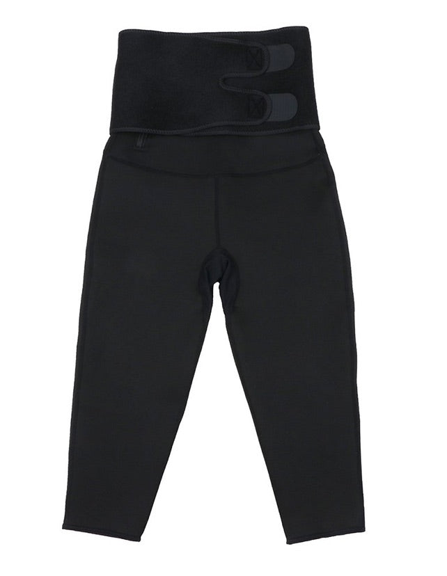 BOSSELI SHAPEWEAR Black High Waist Neoprene Pants.