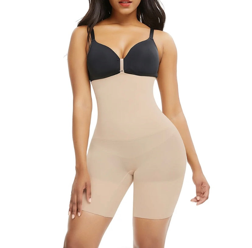 Seamless Shaper Buckle Mid-Thigh Curve-Creating