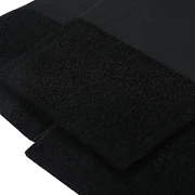 BOSSELI SHAPEWEAR Black Latex Waist Trainer 5 Plastic Bones Sticker Waist Trimmer Band.