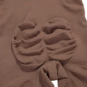 BOSSELI SHAPEWEAR Coffee Color Adjustable Sling Low Back Bodysuit Seamless knitting.