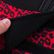 Neoprene Red Leopard Tummy Waist Trainer.
