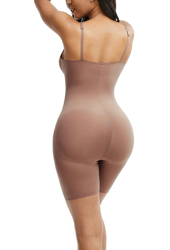 Seamless Full Body Shaper Solid Color